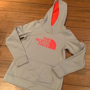 The North Face sweatshirt